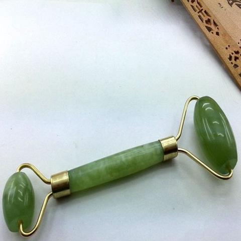 Premium Jade Facial Massage Roller – Natural Skincare Tool for Anti-Aging, Lymphatic Drainage & Relaxation